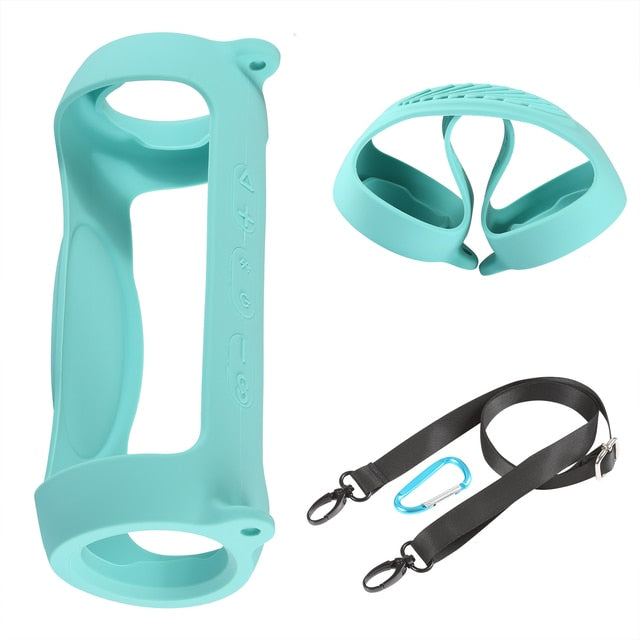 Soft de Silicone Bluetooth Speaker Case Para JBL Charge 5 - NOVO