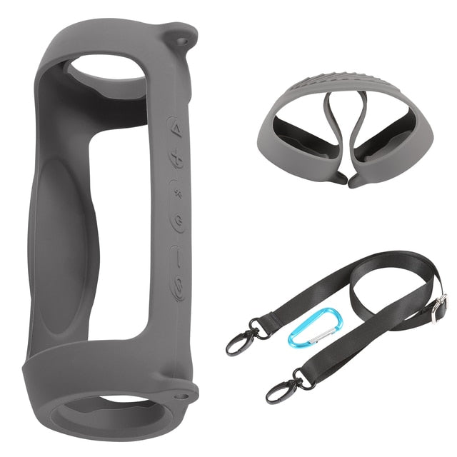 Soft de Silicone Bluetooth Speaker Case Para JBL Charge 5 - NOVO